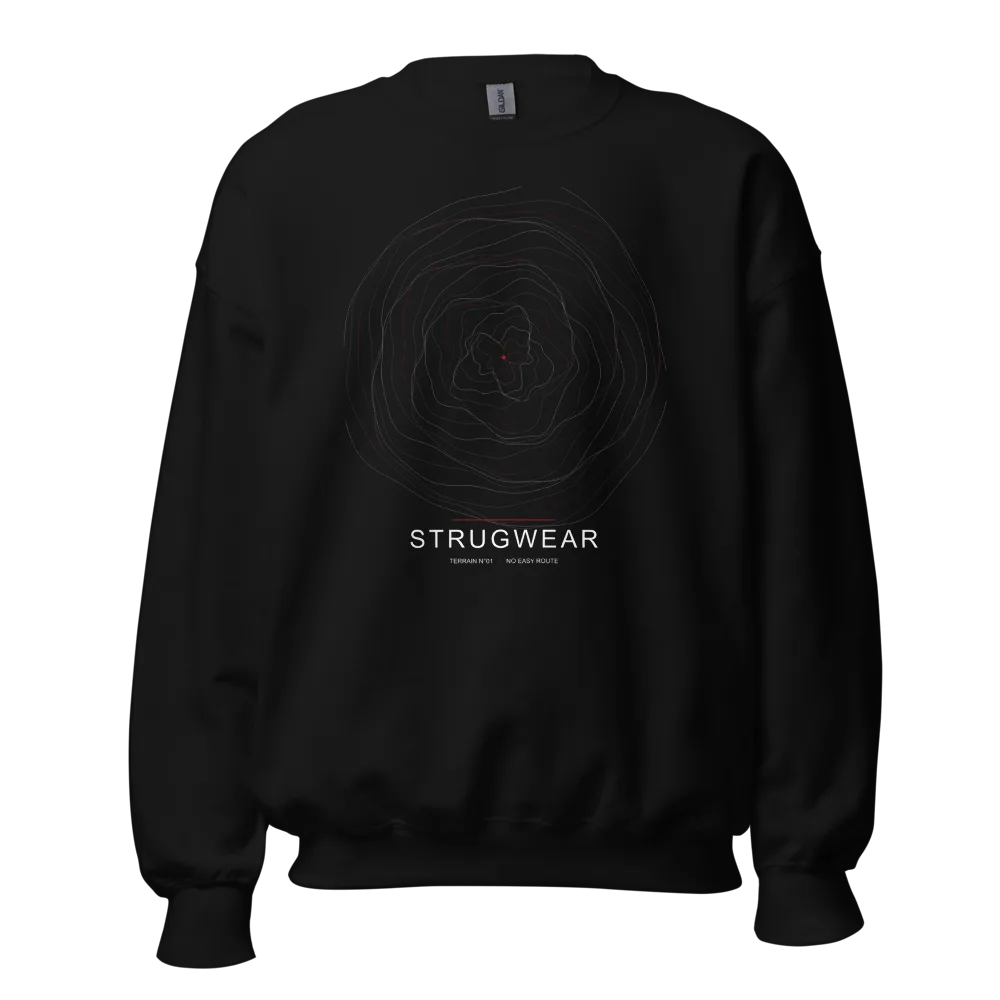 Topo Crewneck, Black