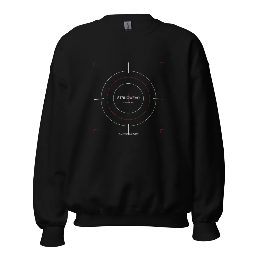 Target Crewneck, Black