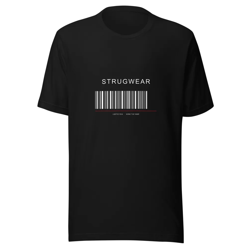 Barcode Tee, Black