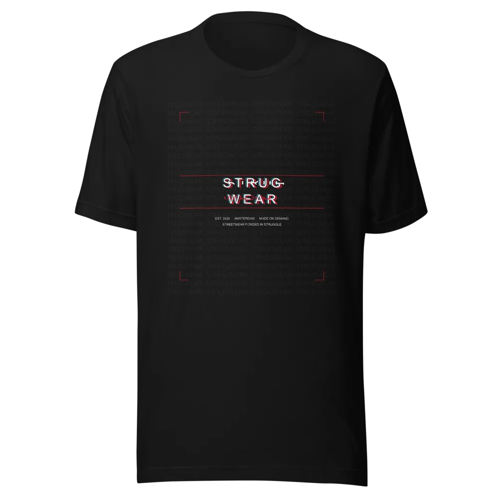 Glitch Tee, Black