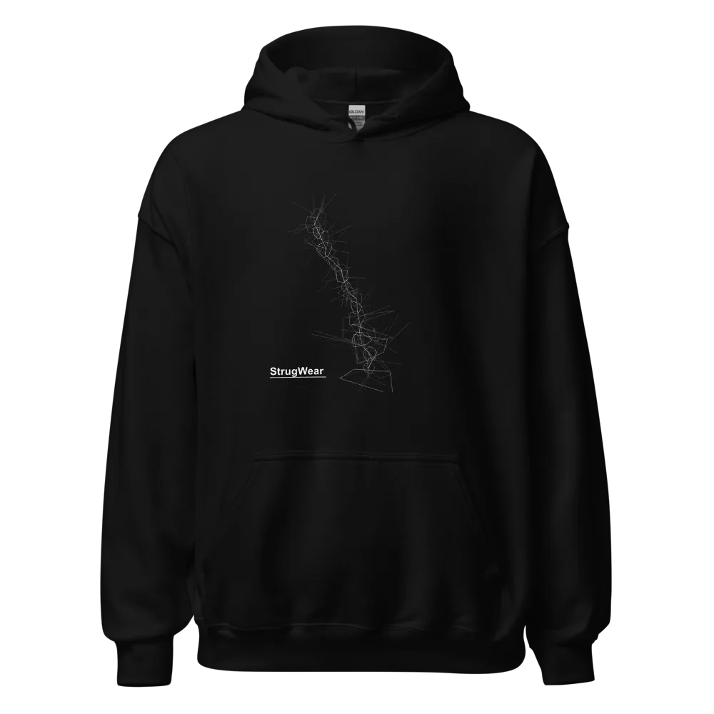 Exoskeleton Hoodie, Black