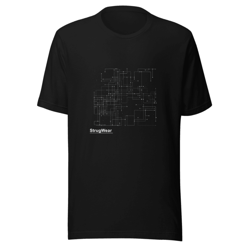 Mainframe Tee, Black